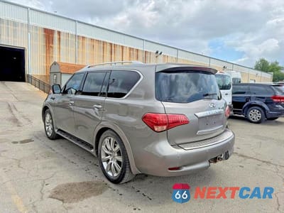 Trzecie zdjęcie samochodu z tyłu: 2014 INFINITI QX80 BASE VIN:JN8AZ2NE0E9068221 - miniatura