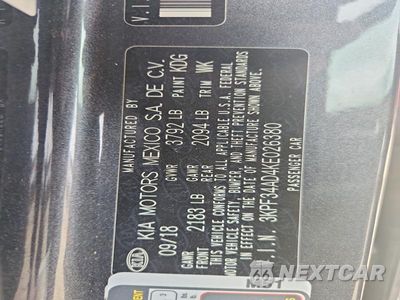 Zdjęcie 12 z 12 samochodu: 2019 KIA FORTE S VIN:3KPF34AD4KE026380 - miniatura