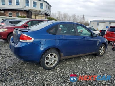 Trzecie zdjęcie samochodu z tyłu: 2008 FORD FOCUS SE VIN:1FAHP35N18W220461 - miniatura