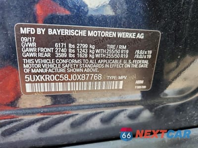 Zdjęcie 14 z 14 samochodu: 2018 BMW X5 XDRIVE35I VIN:5UXKR0C58J0X87768 - miniatura