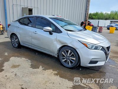 Czwarte zdjęcie samochodu z boku: 2021 NISSAN VERSA SV VIN:3N1CN8EV7ML913867 - miniatura