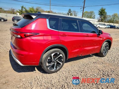 Trzecie zdjęcie samochodu z tyłu: 2023 MITSUBISHI OUTLANDER SEL VIN:JA4J4VA89PZ017180 - miniatura