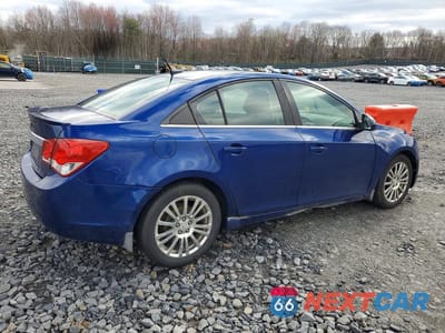 Trzecie zdjęcie samochodu z tyłu: 2013 CHEVROLET CRUZE ECO VIN:1G1PH5SB6D7222356 - miniatura