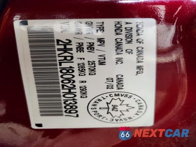 Zdjęcie 13 z 13 samochodu: 2002 HONDA ODYSSEY EXL VIN:2HKRL18062H013897 - miniatura