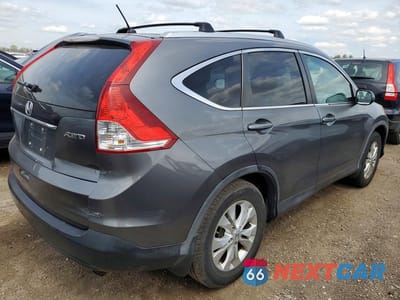 Trzecie zdjęcie samochodu z tyłu: 2012 HONDA CR-V EX VIN:5J6RM4H59CL031019 - miniatura