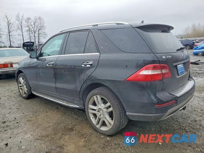 Drugie zdjęcie samochodu z przodu: 2014 MERCEDES-BENZ ML 350 4MATIC VIN:4JGDA5HB1EA399564 - miniatura
