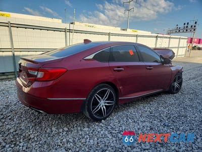Trzecie zdjęcie samochodu z tyłu: 2021 HONDA ACCORD TOURING VIN:1HGCV2F91MA019979 - miniatura