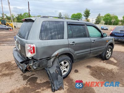Trzecie zdjęcie samochodu z tyłu: 2007 HONDA PILOT EXL VIN:2HKYF18587H528776 - miniatura