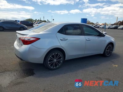 Trzecie zdjęcie samochodu z tyłu: 2016 TOYOTA COROLLA L VIN:5YFBURHE9GP410720 - miniatura