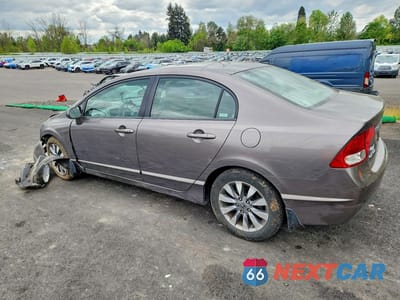 Drugie zdjęcie samochodu z przodu: 2009 HONDA CIVIC EX VIN:1HGFA16849L006083 - miniatura