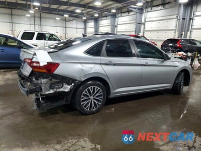 Trzecie zdjęcie samochodu z tyłu: 2019 VOLKSWAGEN JETTA SEL VIN:3VWEB7BU4KM264554 - miniatura