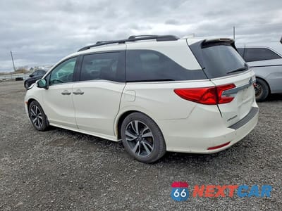 Drugie zdjęcie samochodu z przodu: 2019 HONDA ODYSSEY TOURING VIN:5FNRL6H86KB512541 - miniatura