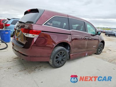 Trzecie zdjęcie samochodu z tyłu: 2014 HONDA ODYSSEY EXL VIN:5FNRL5H69EB099379 - miniatura