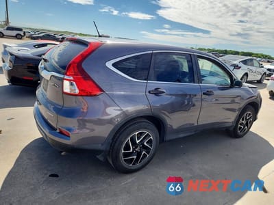 Trzecie zdjęcie samochodu z tyłu: 2016 HONDA CR-V SE VIN:2HKRM3H4XGH531871 - miniatura