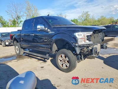 Czwarte zdjęcie samochodu z boku: 2018 FORD F150 SUPERCREW VIN:1FTEW1EG6JFA95078 - miniatura