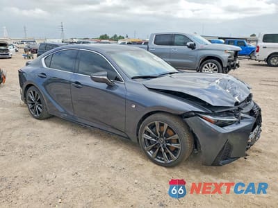 Czwarte zdjęcie samochodu z boku: 2023 LEXUS IS 350 F SPORT VIN:JTHGZ1E21P5028499 - miniatura