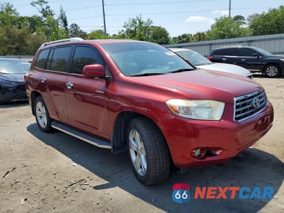 Czwarte zdjęcie samochodu z boku: 2009 TOYOTA HIGHLANDER LIMITED VIN:JTEDS42A592092227 - miniatura