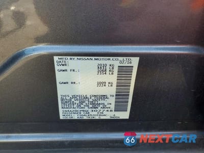 Zdjęcie 12 z 12 samochodu: 2016 NISSAN LEAF S-24 VIN:1N4AZ0CP9GC307748 - miniatura