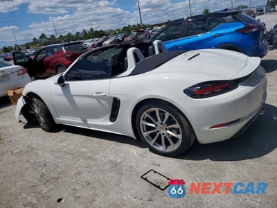 Drugie zdjęcie samochodu z przodu: 2017 PORSCHE BOXSTER VIN:WP0CA2A88HS220979 - miniatura