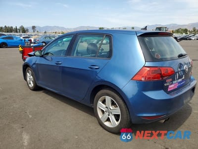 Drugie zdjęcie samochodu z przodu: 2017 VOLKSWAGEN GOLF S VIN:3VW117AU2HM074618 - miniatura