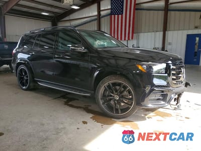 Czwarte zdjęcie samochodu z boku: 2024 MERCEDES-BENZ GLS 580 4MATIC VIN:4JGFF8FE5RB216594 - miniatura