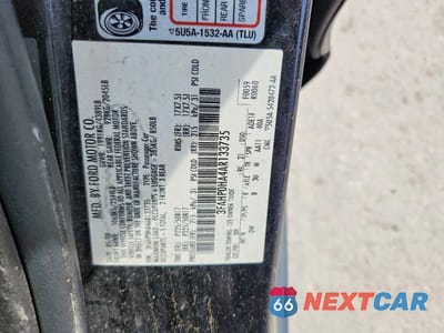 Zdjęcie 12 z 12 samochodu: 2010 FORD FUSION SE VIN:3FAHP0HA4AR133735 - miniatura