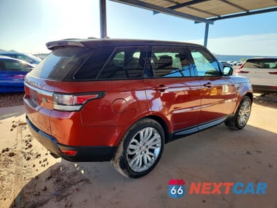 Trzecie zdjęcie samochodu z tyłu: 2014 LAND ROVER RANGE ROVER SPORT HSE VIN:SALWR2WF2EA319966 - miniatura