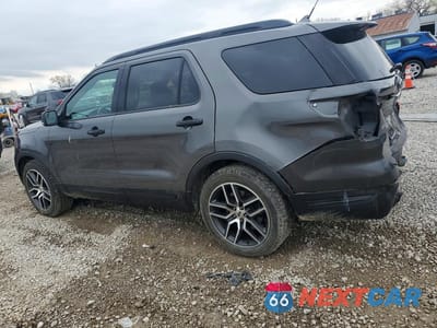 Drugie zdjęcie samochodu z przodu: 2018 FORD EXPLORER SPORT VIN:1FM5K8GT4JGA18455 - miniatura