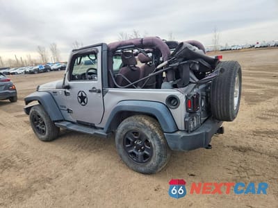 Drugie zdjęcie samochodu z przodu: 2015 JEEP WRANGLER SPORT VIN:1C4AJWAG1FL632979 - miniatura