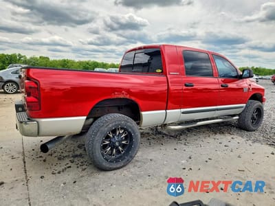 Trzecie zdjęcie samochodu z tyłu: 2007 DODGE RAM 2500 VIN:3D7KS29C47G731960 - miniatura