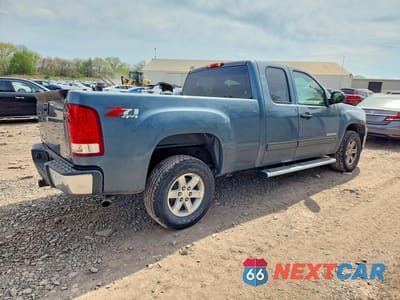 Trzecie zdjęcie samochodu z tyłu: 2012 GMC SIERRA K1500 SLE VIN:1GTR2VE74CZ127418 - miniatura