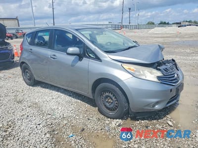 Czwarte zdjęcie samochodu z boku: 2014 NISSAN VERSA NOTE S VIN:3N1CE2CP5EL405741 - miniatura