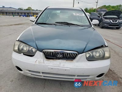 Piąte zdjęcie samochodu w środku: 2001 HYUNDAI ELANTRA GLS VIN:KMHDN45D51U235215 - miniatura