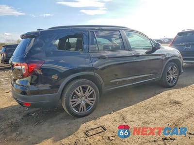 Trzecie zdjęcie samochodu z tyłu: 2022 HONDA PILOT SPORT VIN:5FNYF6H32NB034856 - miniatura
