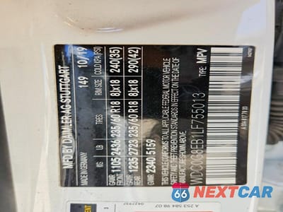 Zdjęcie 14 z 14 samochodu: 2020 MERCEDES-BENZ GLC 300 4MATIC VIN:WDC0G8EB1LF755013 - miniatura