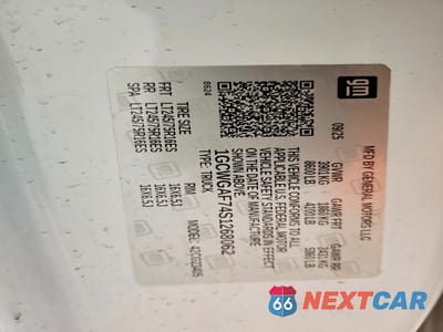Zdjęcie 13 z 13 samochodu: 2025 CHEVROLET EXPRESS 2500 CARGO UTILITY / SERVICE VAN VIN:1GCWGAF74S1268062 - miniatura
