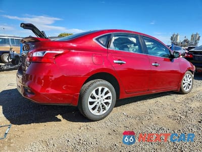 Trzecie zdjęcie samochodu z tyłu: 2019 NISSAN SENTRA SV VIN:3N1AB7AP2KY226250 - miniatura