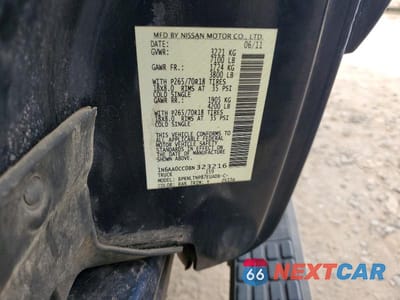 Zdjęcie 12 z 12 samochodu: 2011 NISSAN TITAN SV VIN:1N6AA0CC0BN323216 - miniatura