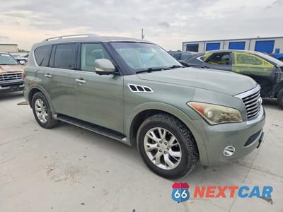 Czwarte zdjęcie samochodu z boku: 2012 INFINITI QX56 BASE VIN:JN8AZ2NEXC9018990 - miniatura