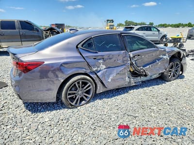 Trzecie zdjęcie samochodu z tyłu: 2020 ACURA TLX TECHNOLOGY VIN:19UUB2F65LA004547 - miniatura