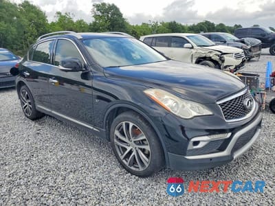 Czwarte zdjęcie samochodu z boku: 2017 INFINITI QX50 BASE VIN:JN1BJ0RP5HM384709 - miniatura
