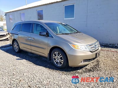 Czwarte zdjęcie samochodu z boku: 2012 HONDA ODYSSEY EXL VIN:5FNRL5H69CB016496 - miniatura