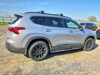 Trzecie zdjęcie samochodu z tyłu: 2022 HYUNDAI SANTA FE XRT VIN:5NMS6DAJ6NH398814 - miniatura