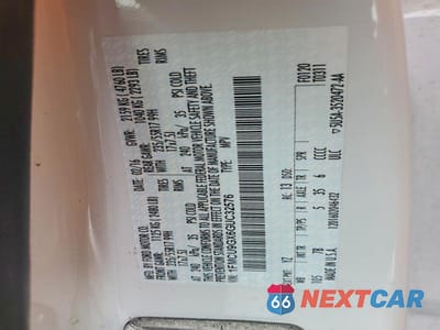 Zdjęcie 12 z 12 samochodu: 2016 FORD ESCAPE SE VIN:1FMCU9GX6GUC32576 - miniatura