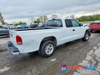 Trzecie zdjęcie samochodu z tyłu: 1999 DODGE DAKOTA VIN:1B7GL22X0XS299015 - miniatura