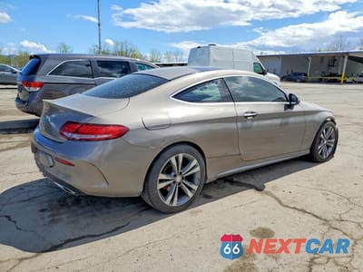 Trzecie zdjęcie samochodu z tyłu: 2017 MERCEDES-BENZ C 300 4MATIC VIN:WDDWJ4KB9HF541544 - miniatura