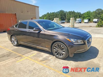 Czwarte zdjęcie samochodu z boku: 2017 GENESIS G80 VIN:KMHGN4JE3HU178261 - miniatura