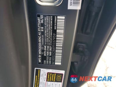 Zdjęcie 12 z 12 samochodu: 2023 MERCEDES-BENZ EQE SEDAN 350 4MATIC VIN:W1KEG1CB8PF037959 - miniatura