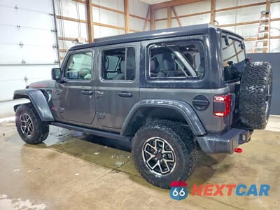 Drugie zdjęcie samochodu z przodu: 2024 JEEP WRANGLER RUBICON VIN:1C4PJXFG7RW284424 - miniatura