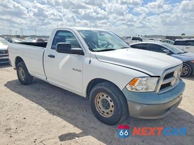 Czwarte zdjęcie samochodu z boku: 2010 DODGE RAM 1500 VIN:3D7JB1EK3AG118853 - miniatura